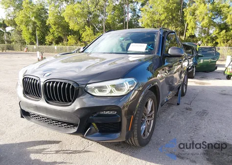 2021 BMW X3 Sdrive30I z USA, uszkodzony, nr VIN 5UXTY3C06M9H06914